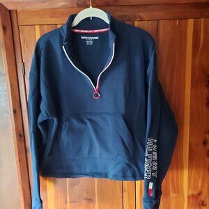 Tommy Hilfiger Sport 3/4 zip pullover sweatshirt